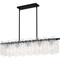 Quoizel Caspian Linear Chandelier 5 Lights Matte Black PCCAS539MBK - alternate 1
